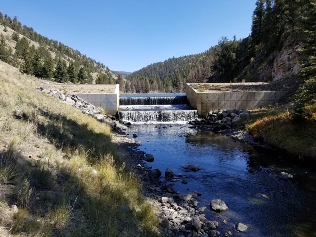 Rio Costilla Fish Barrier