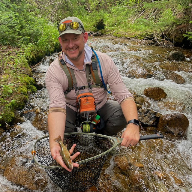 Greenback Cutthroat from Clear Creek Colorado